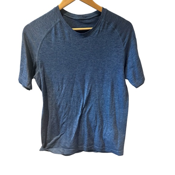 lululemon athletica Other - Lululemon Metal Vent‎ Tech Short Sleeve Shirt Blue Size Small